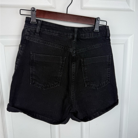 ASOS Black High Waist Shorts - Picture 2 of 8